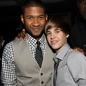 Usher, Justin Bieber Usher, Justin Bieber